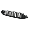 Front Upper Grille Replacement Set for Ford Focus (2015–2018) Black Mesh
