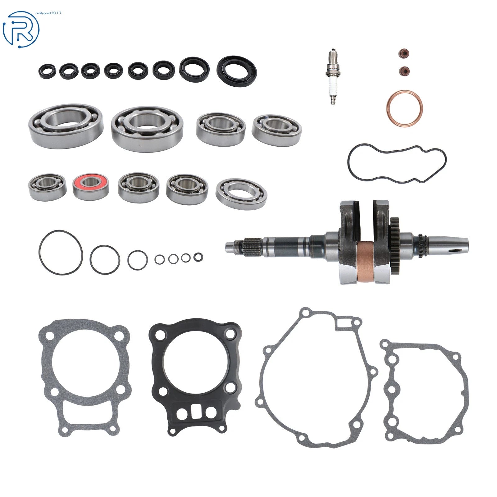 Crankshaft, Bearing, Overhaul Pad, Oil Seal for Honda Rancher TRX350 (2000–2006)