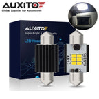 2X 6000K LED License Plate Tag Light Bulbs for 36MM 6418 Festoon