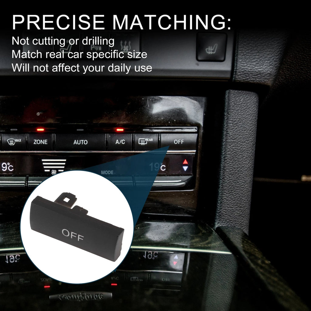 Climate Control Button Cover for Mercedes-Benz W212 E-Class (2009–2016)