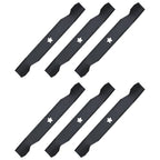 6 Lawn Mower Blades for Husqvarna Craftsman 50" Deck (Fits 137380 5321)