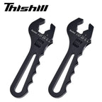 2X Adjustable Fitting Wrench for AN Hose Adapters Ends (3AN-16AN)