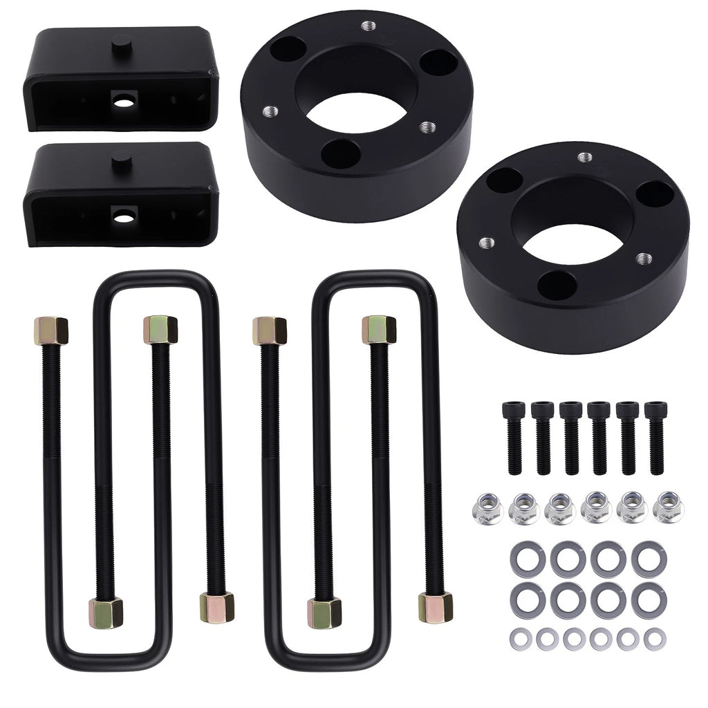 3" Lift Spacer Kit for Titan (2004–2023) - Anodized Black, Hardware Included