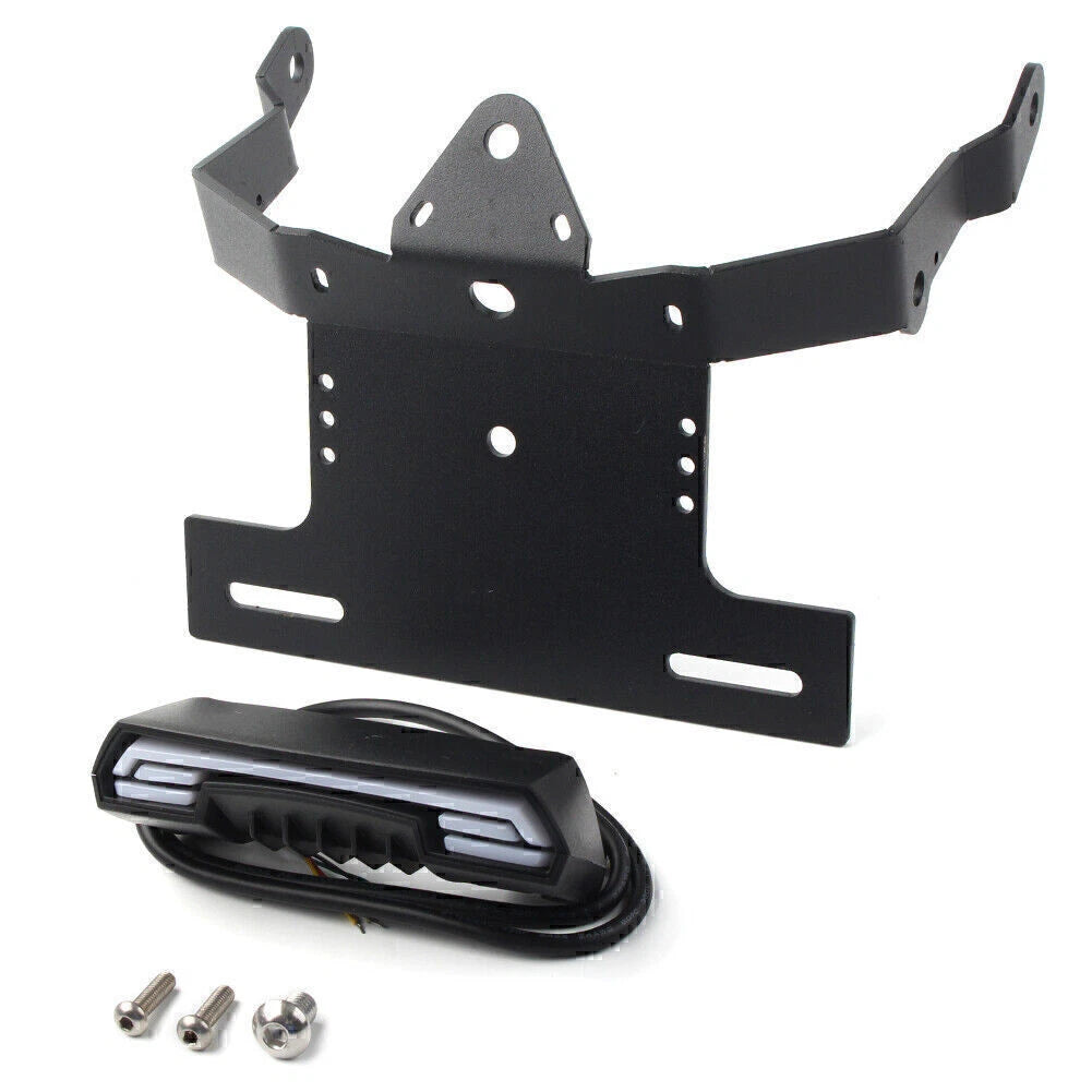 License Plate Bracket Holder with Taillight for Kawasaki Vulcan S (2015–2021)