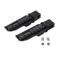 Black Rear Footrest Pegs for Suzuki V-Strom 650 DL650 GSXS1000 (2018-2024)