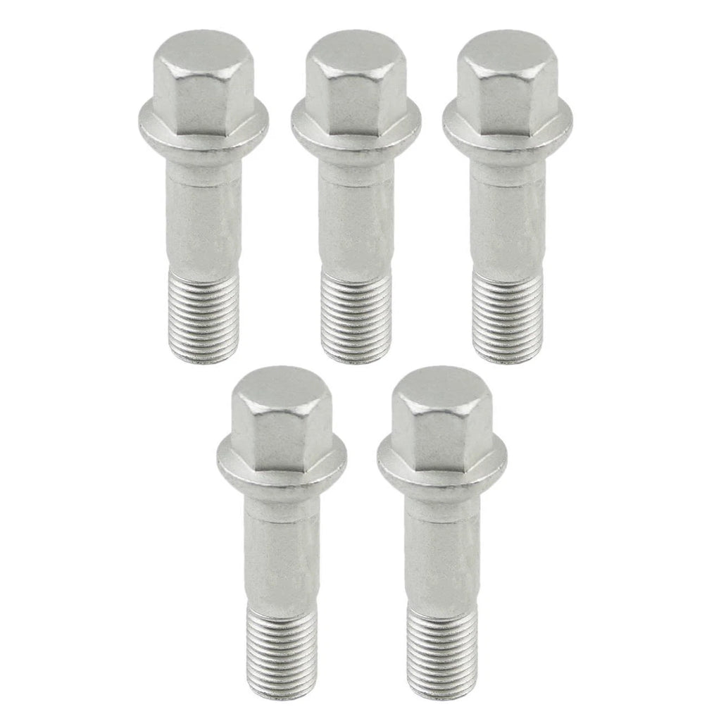 Set of 5 Wheel Lug Bolts Nuts for Mercedes Benz W220 W204 W164 W251 (1999–2015)