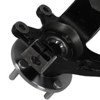 Front Right Knuckle Assembly for Ford Focus (2006-2011) with Wheel Hub