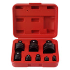 Adapter Reducer Set for 1/4 3/8 1/2 3/4 in Impact Socket Drive (CR-MO Steel)