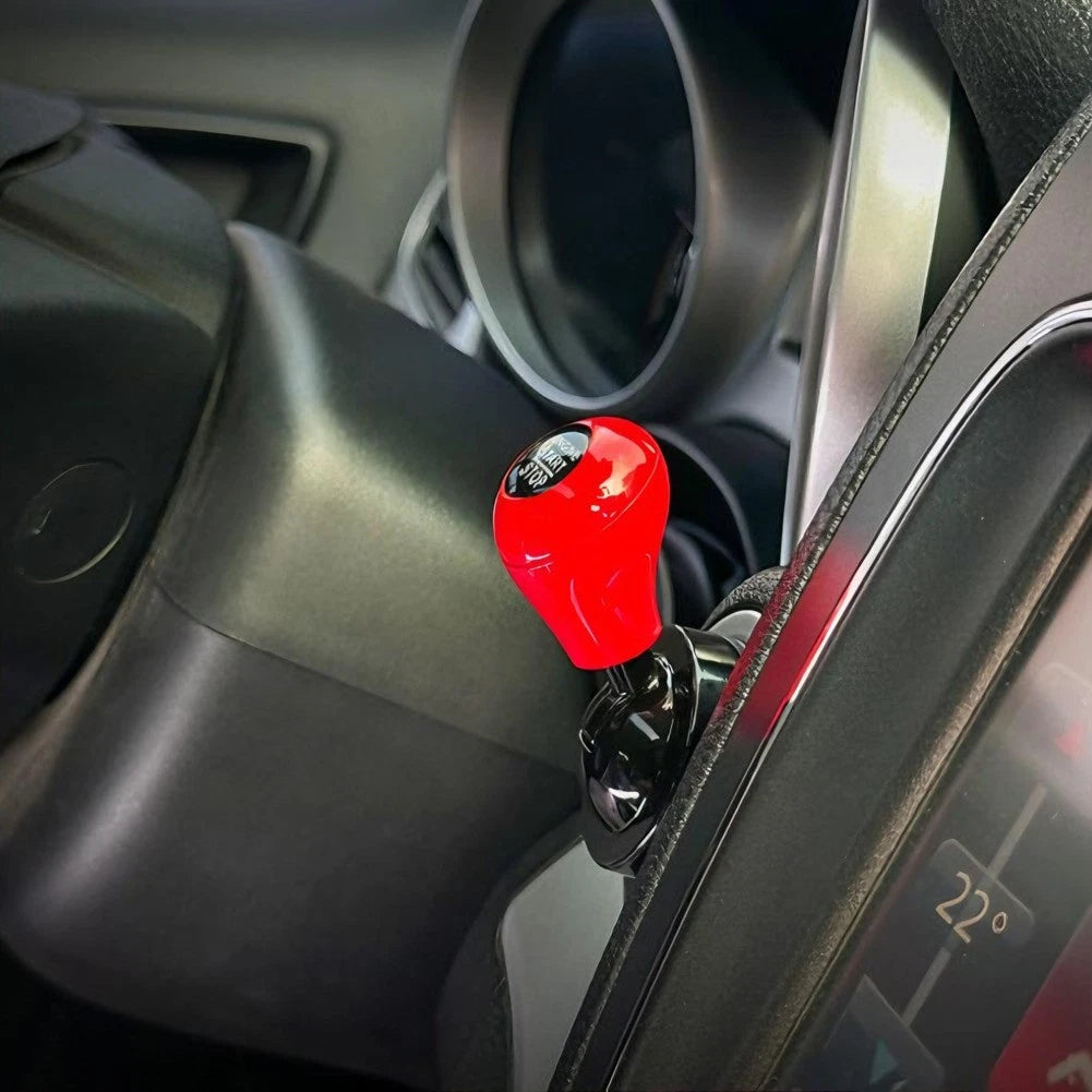 Alloy Push Start Button Cover for (Sporty Design)