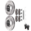 Front Brake Rotors & Ceramic Pads Set for Ford Fusion (2006–2012), Lincoln Zephyr (2006)