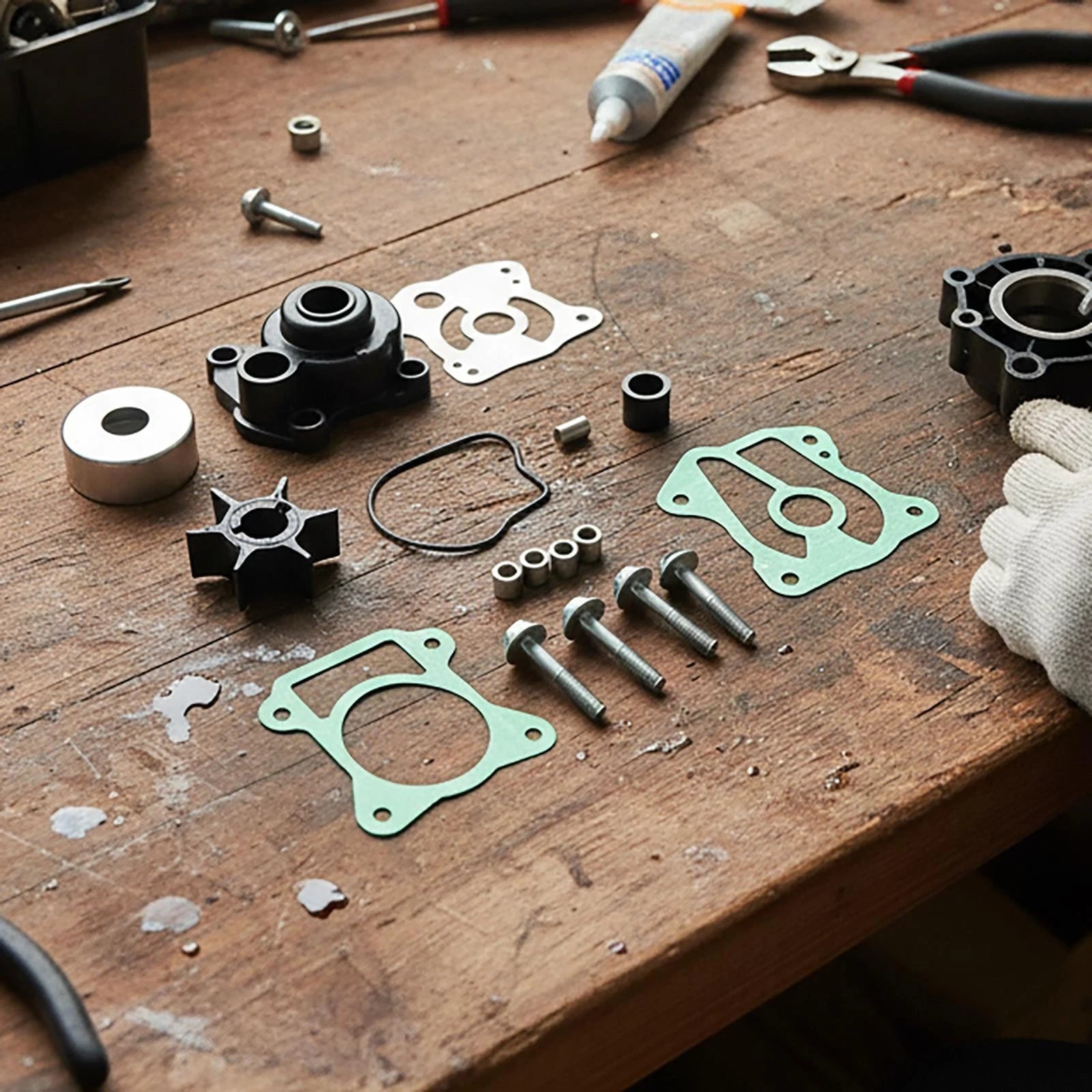 Repair Kit for Honda Outboard Water Pumps (with Gaskets & Seals)