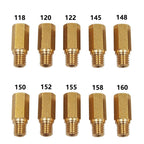 10pcs Carb Main Jet for PWK PE OKO KOSO (118/120/122/145/148/150/152/155/158/160)