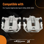 Disc Brake Caliper Set Rear for Toyota Highlander (2008–2013)
