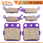F+R Carbon Fiber Brake Pads for Yamaha Raptor 250 YFM250R (2008–2012)