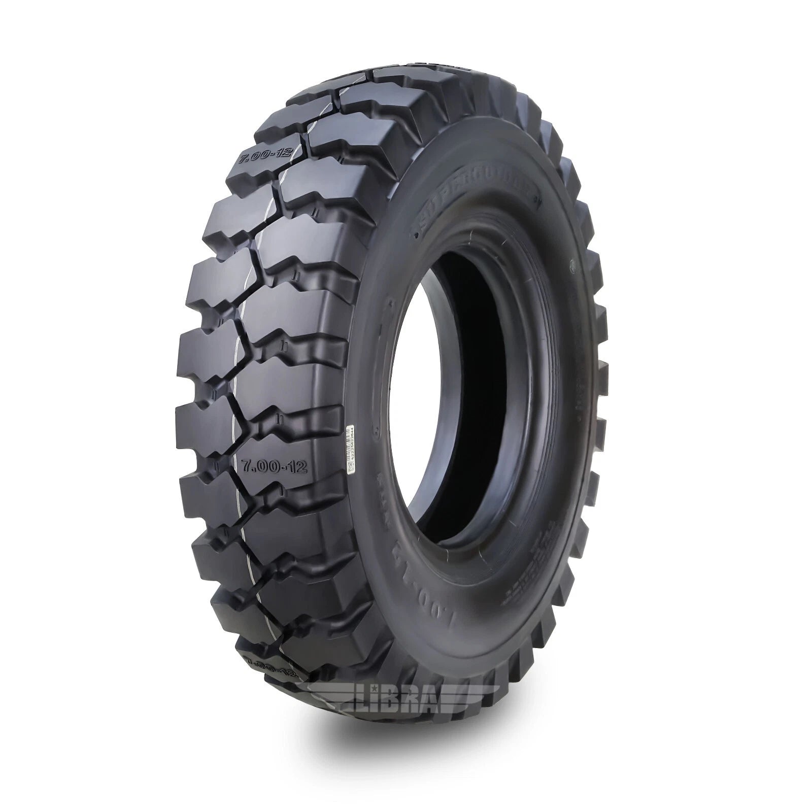 7.00-12 Forklift Tire w/Tube Flap for Superguider HD (12029)