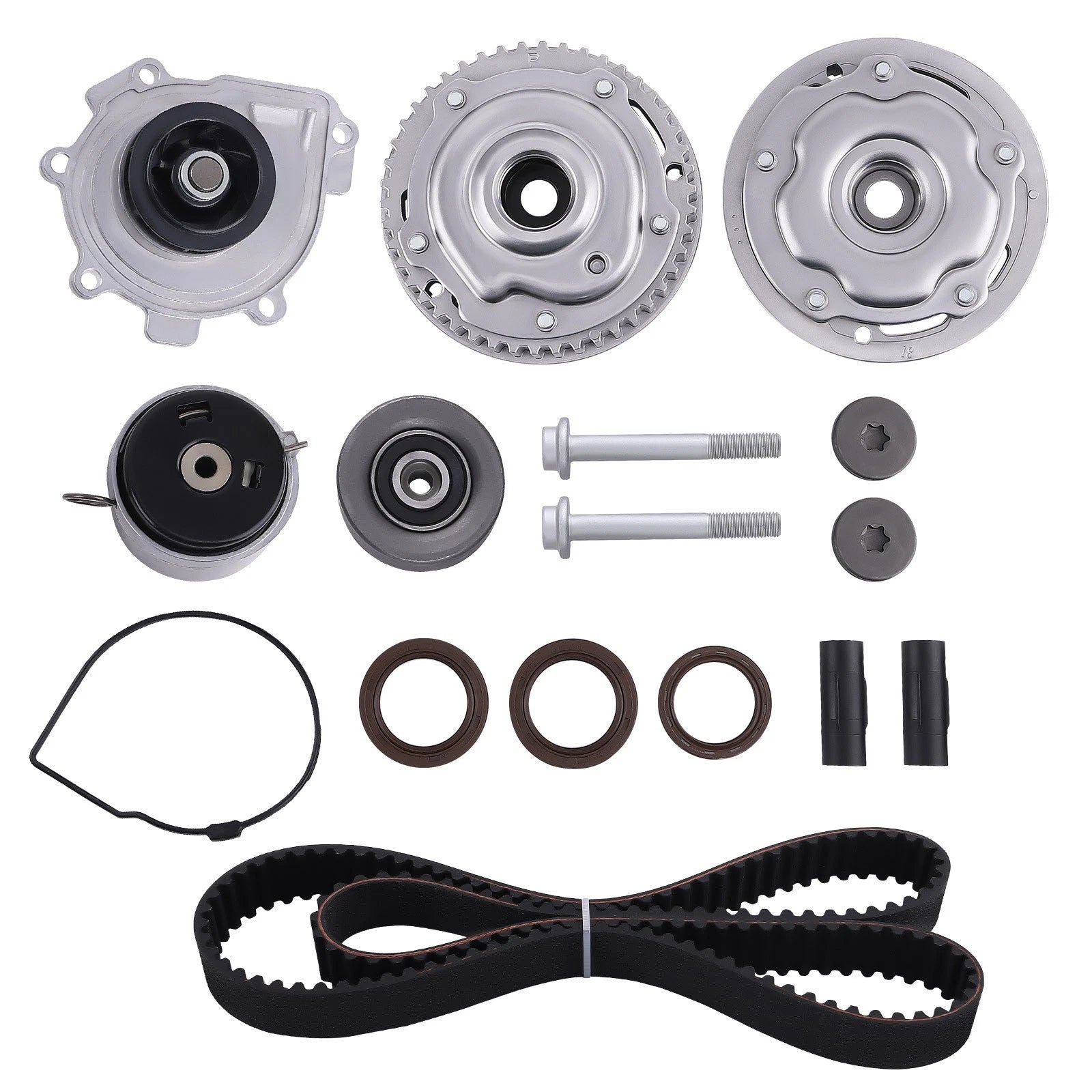 Timing Belt Kit with Water Pump for Chevrolet Aveo Sonic Cruze (2011–2019)