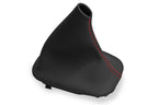 Leather Manual Shift Boot Cover for BMW E28 (1982–1988) Red Stitch