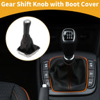 5 Speed Gear Shifter Knob with Cover for VW Polo (2014–2017)