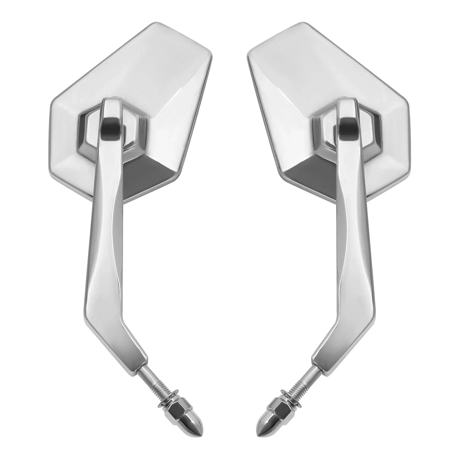 Chrome Rear-View Side Mirrors for Harley Electra Road Street Glide (1982-2023)