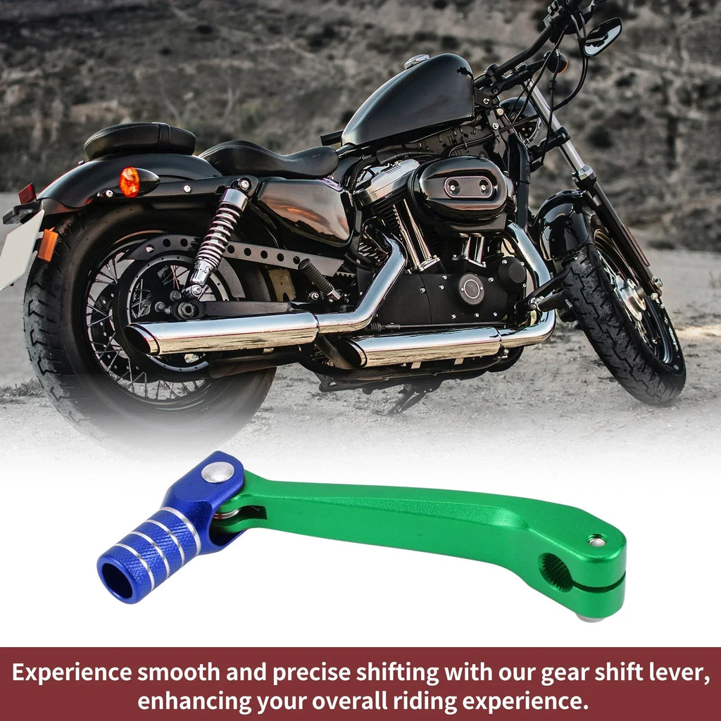 Shifter Lever for Honda CRF150F 2003-2017 - Green Blue Silver Tone
