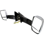 Tow Mirror Set for Dodge Ram 1500 (2002–2009) Power Heated Lights