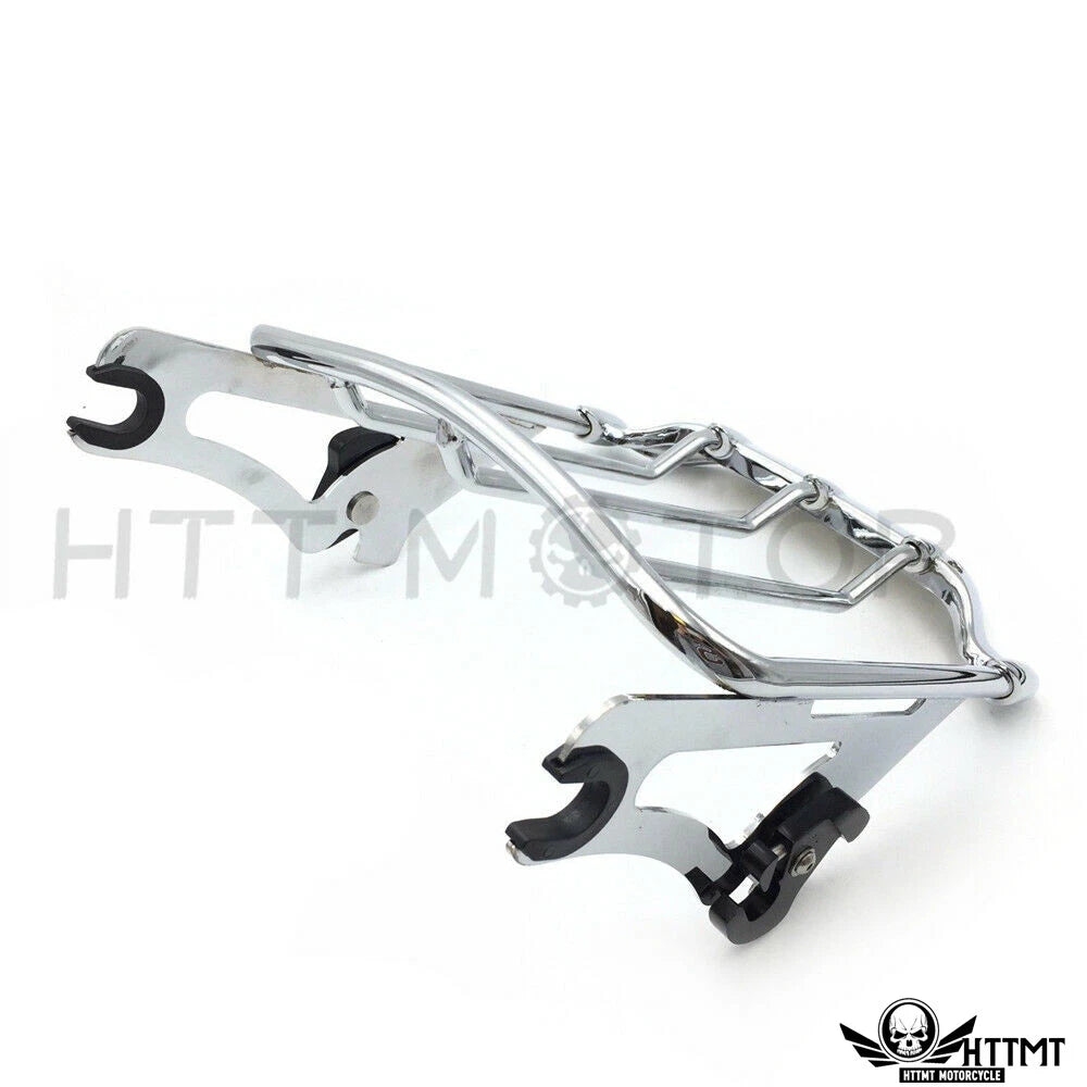 Detachable Two-Up Air Wing Luggage Rack for Harley Touring (2009–2013)
