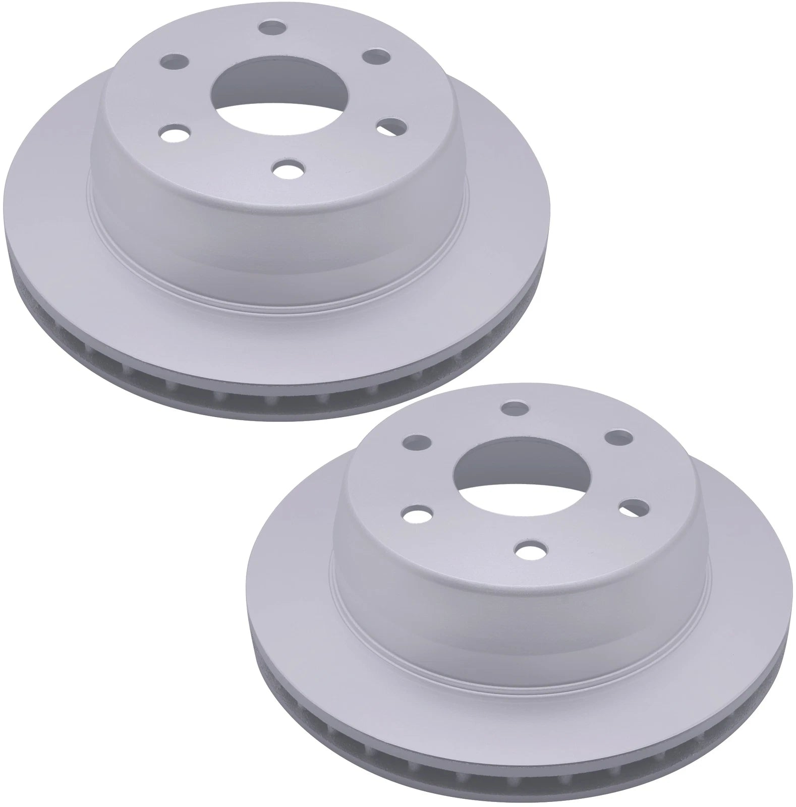 Set of 2 Rear Brake Rotors 330mm for GMC Chevy (w/ Dual Piston Caliper)