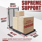 Folding Mount Cargo Carrier for Wheelchair (500LB Capacity)
