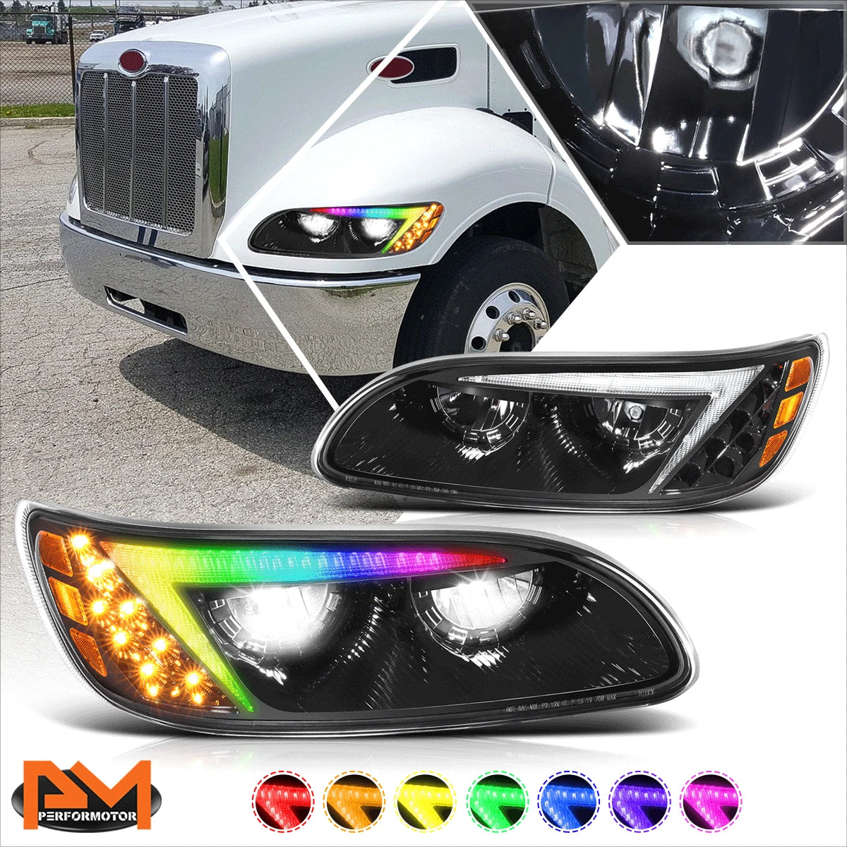 LED Headlight for Chevrolet Blazer (2019–2022) - Driver Left Side, Black Housing