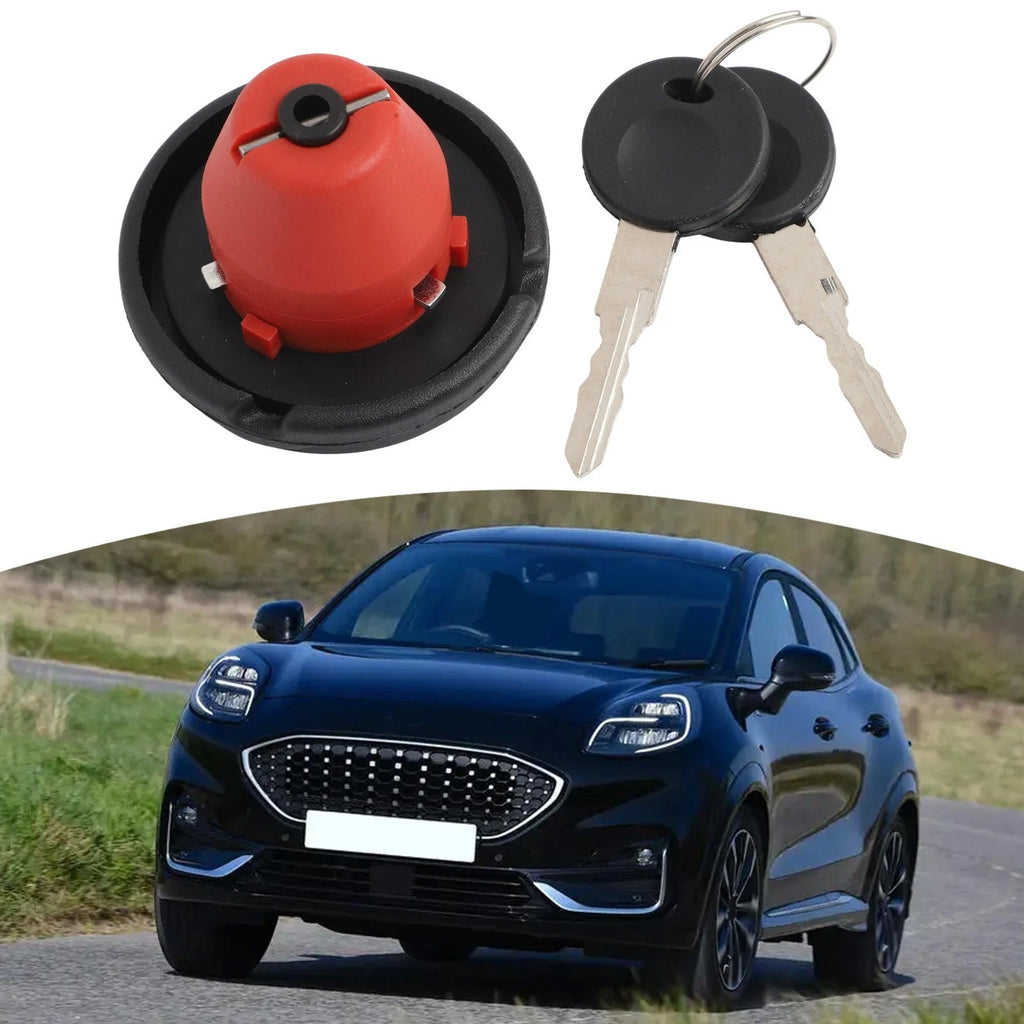 Fuel Tank Cap Lock Kit for Transporter T4, Caravelle (2 Keys)