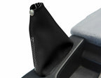 E Brake Boot Cover for Nissan Skyline R32 (1989–1993) Carbon Fiber White Stitch