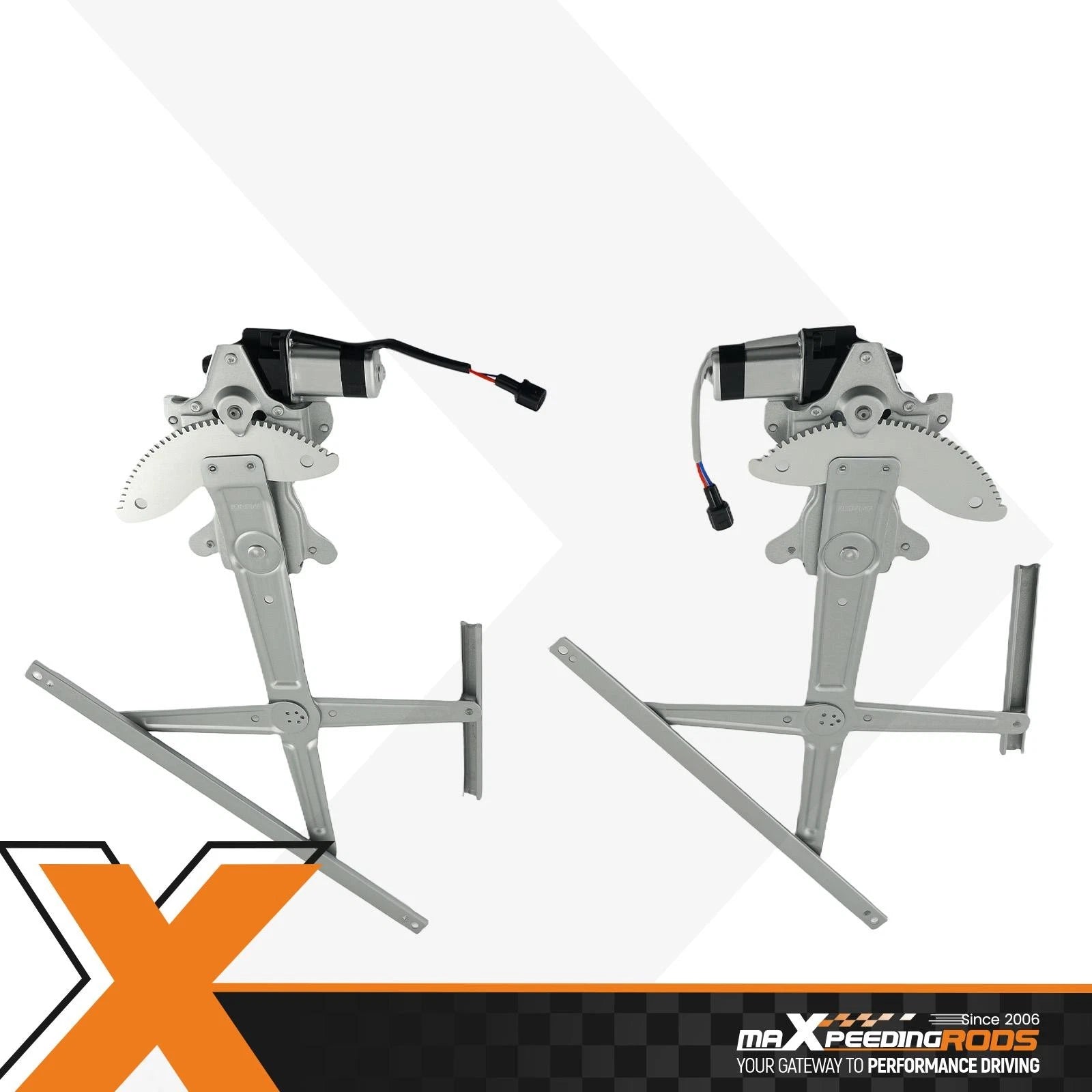 2X Window Regulator with Motor for Chevy Colorado GMC Canyon (2004–2012)
