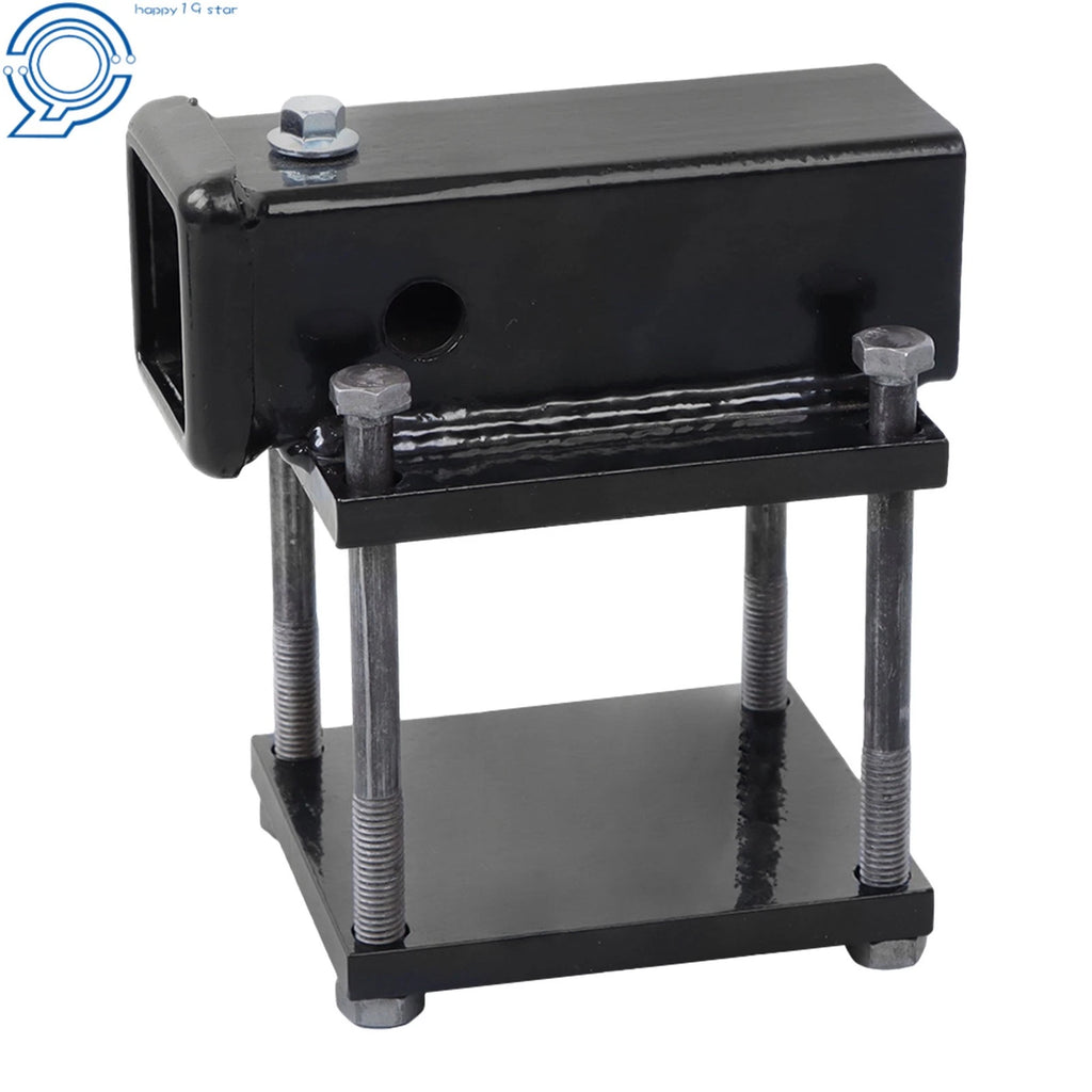 4" Square RV Bumper Receiver Adapter for Hitch Mount Bike Rack