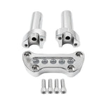 4" Handlebar Riser with 1" Top Clamp for Harley Road Glide Softail (2000–2023)