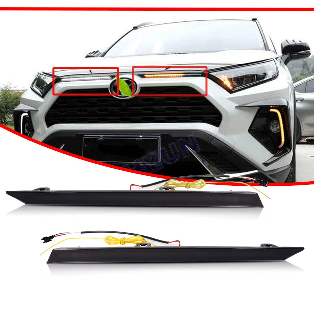 Switchback LED DRL Signal Lights for Toyota RAV4 (2019–2023)