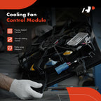 Radiator Cooling Fan Control Module for Volvo S60 S80 V40 (2000-2010)