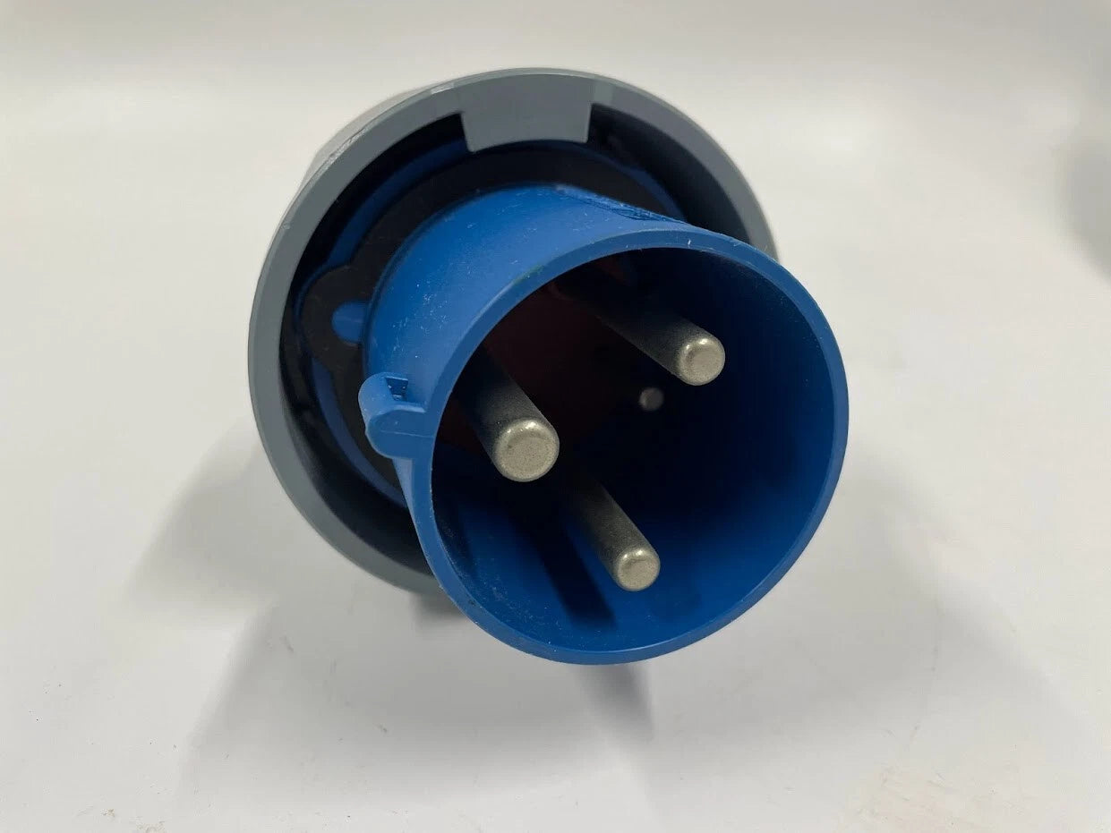 PowerTOP IP67 Blue Cable Mount 2P + E Industrial Power Plug for MENNEKES (3303)