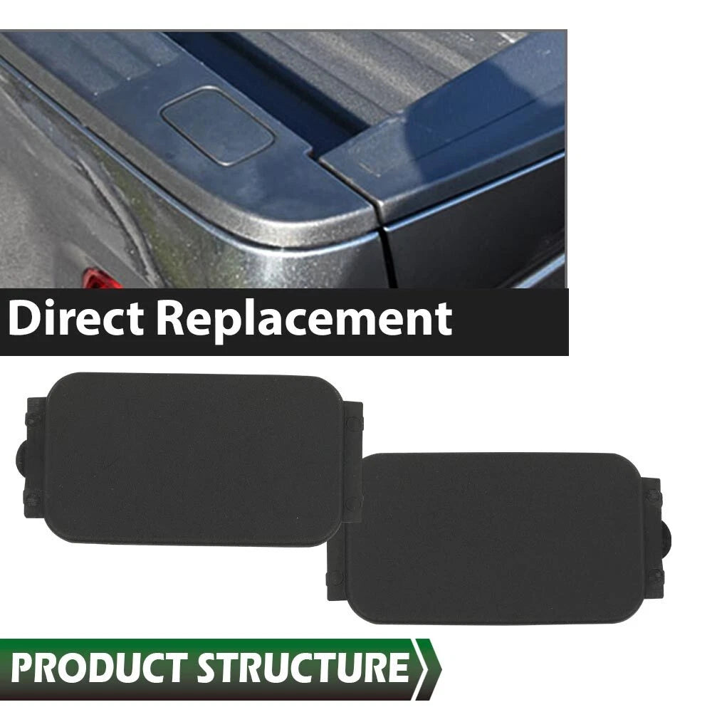 Set of 4 Side Truck Bed Molding Plug Hole Covers for Ford F150 F250 F350