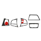 RHD 8 Pcs Steering Wheel & Button Trim for BMW 3 Series F30 GT F34 (2013–2019)