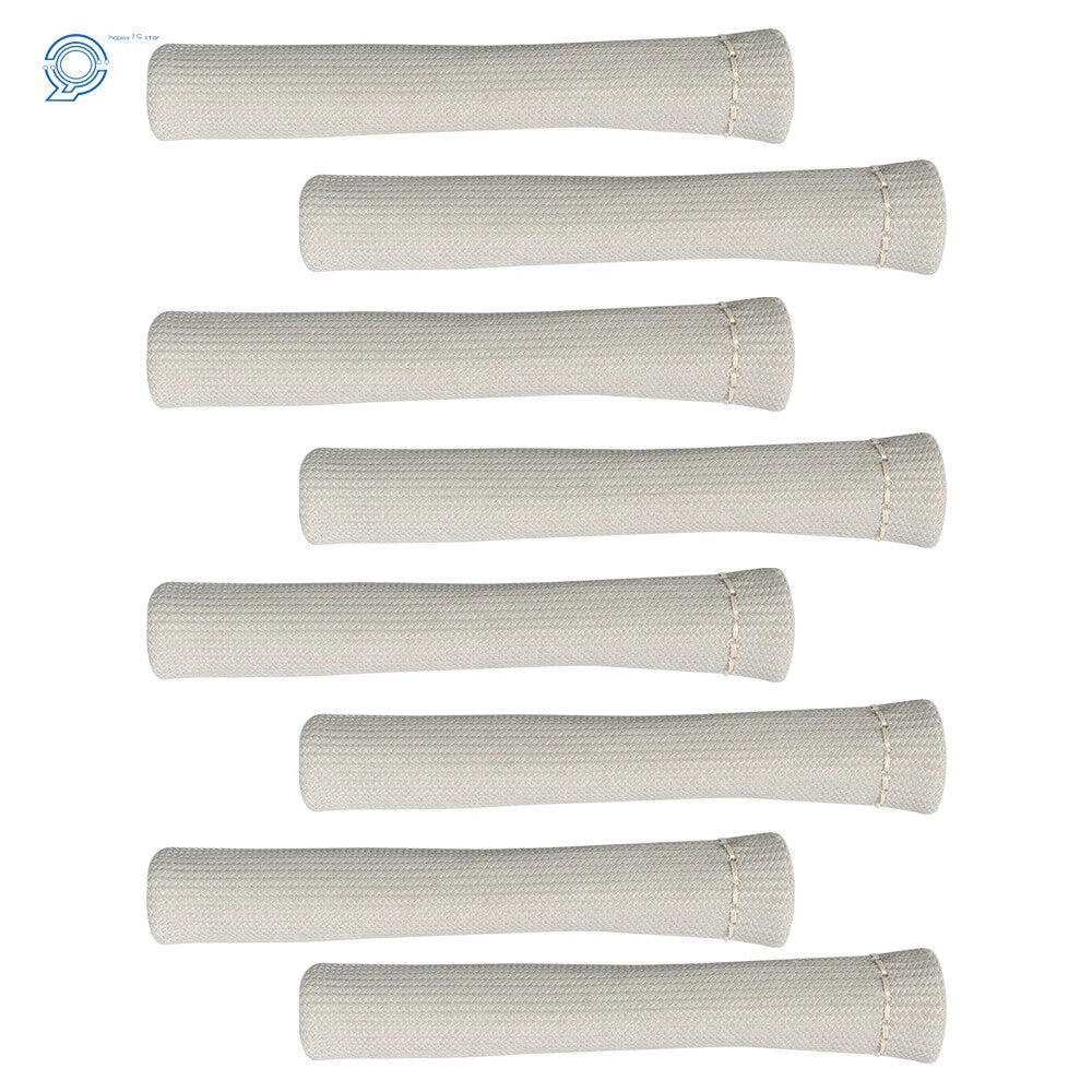 Set of 8 Spark Plug Wire Boots Heat Shield Protectors for SBC BBC 350