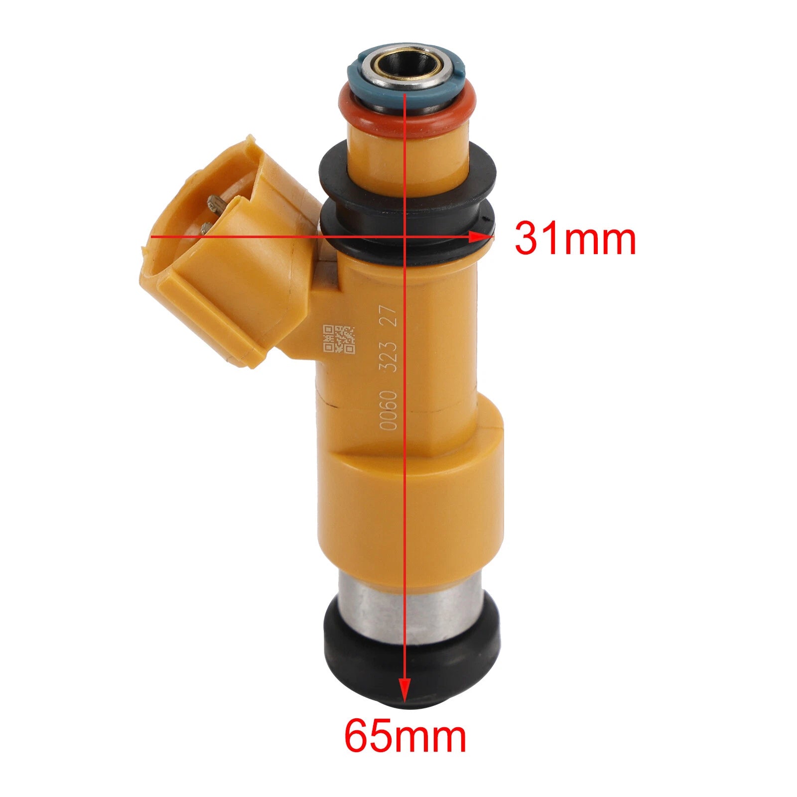 Set of 2 Fuel Injectors 16460-MEE-D01, 16450-MEE-D01 for Honda CBR600RR (2005–2006)