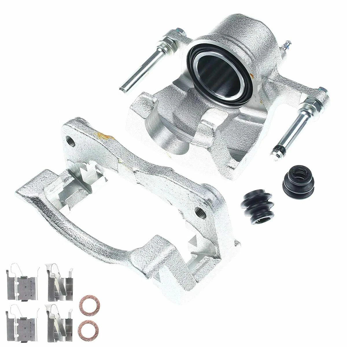 Front Disc Brake Calipers and Bracket for Toyota Yaris (2006-2015)