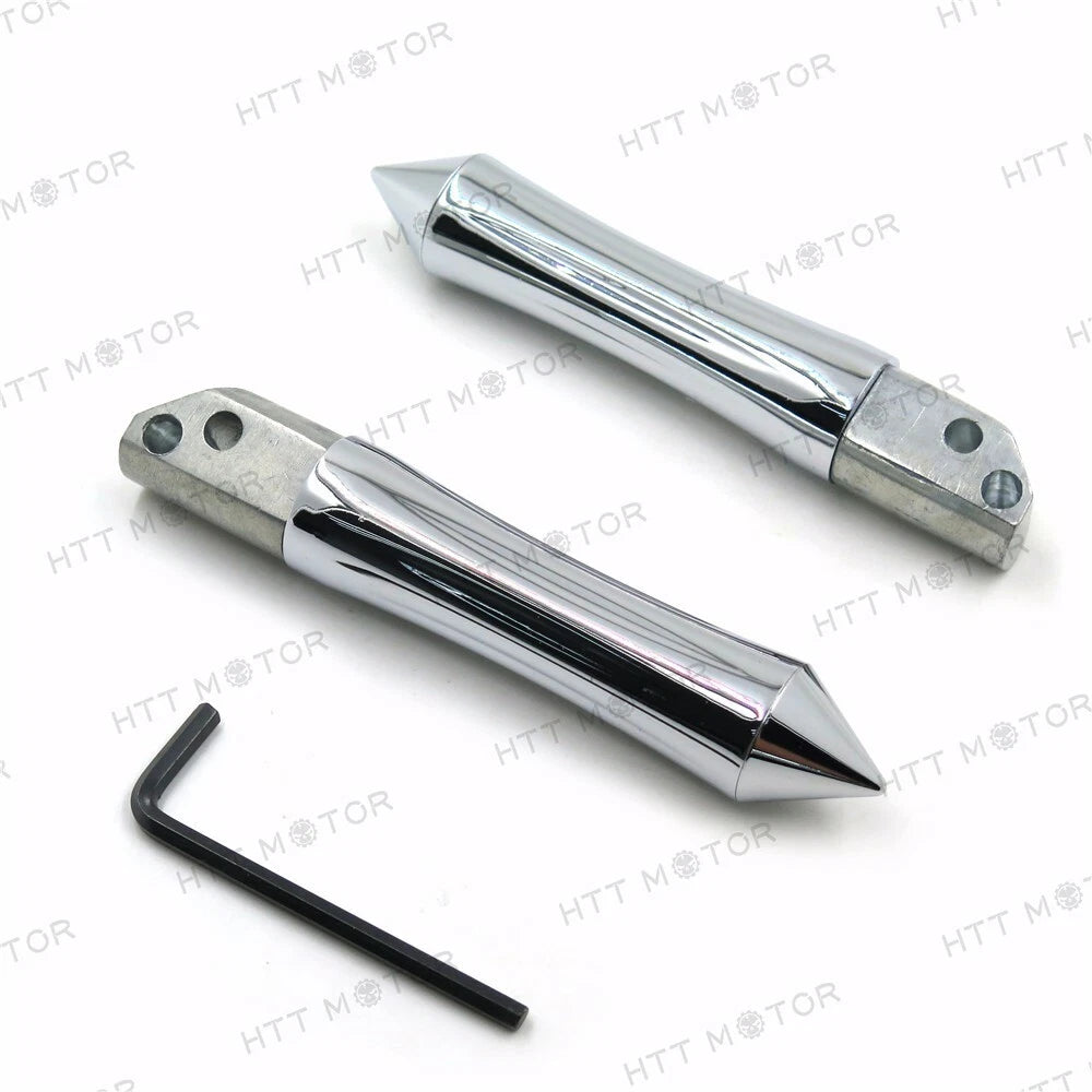 Chrome Footpegs for Honda CBR 600RR F2 F3 F4 (1987–2000) / CBR 400 (1991–1997)