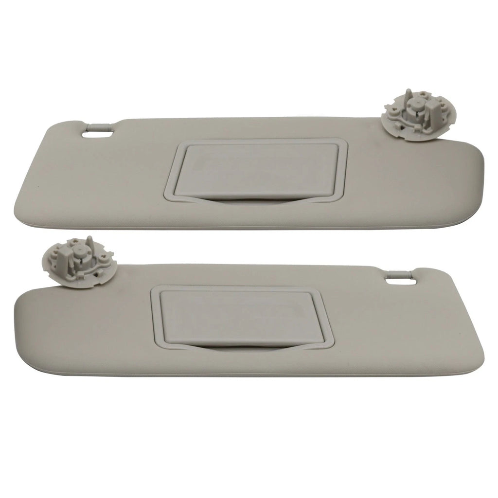 Pair Sun Visor with Mirror for Chevy Cruze (2011–2016) Left+Right Gray Titanium