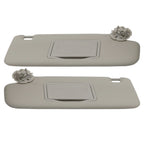 Pair Sun Visor with Mirror for Chevy Cruze (2011–2016) Left+Right Gray Titanium