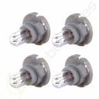 10X T5 Neo Wedge Bulbs for Car A/C Climate Control Dash Lights (Universal)