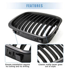 Matte Black Front Upper Kidney Grille for BMW 325i 325xi 330i 330xi