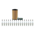 Wix Engine Oil Filter & NGK 16 Laser Iridium Spark Plugs for W211 E500 (2003–2009)