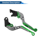 Short Long Brake Clutch Levers for Honda Rebel CMX 500 300 (2017–2021) Titanium Green