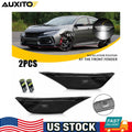 Set of 2 Front Fender Side Marker Lights for Honda Civic (2016–2021) Smoke LED